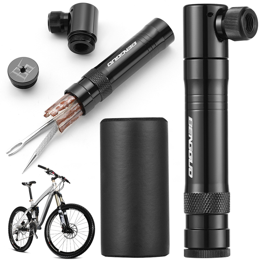 Tubeless Tire Sealant - Pompa Sepeda CO2 dengan Kit Perbaikan