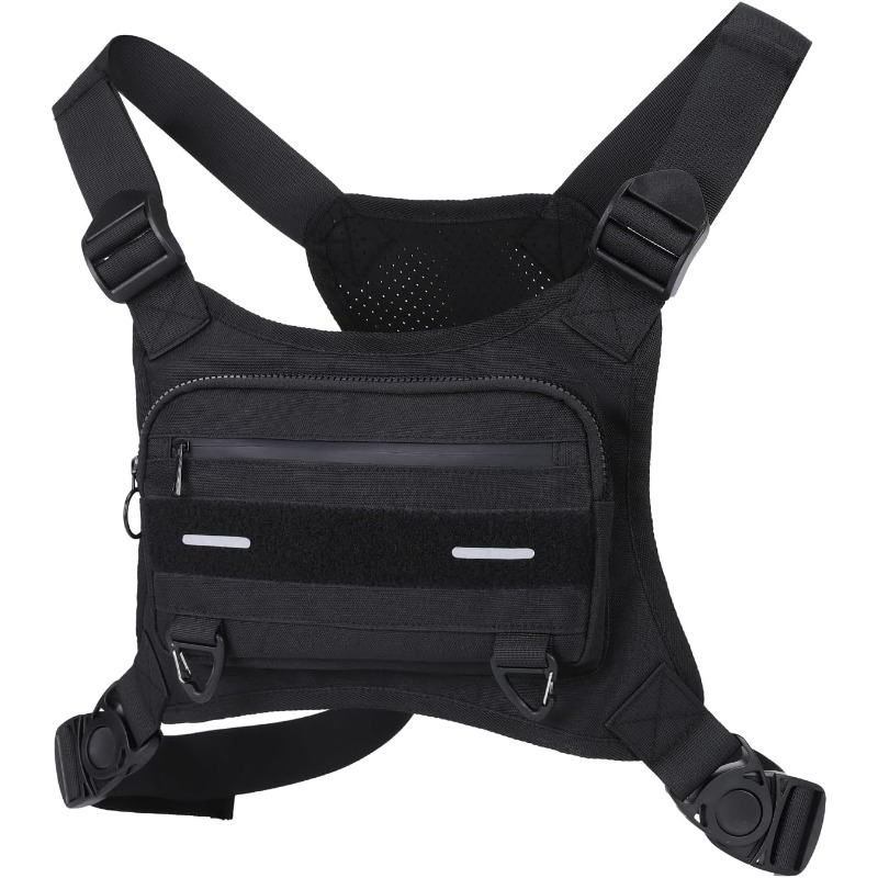 Cycling Gear Travel Bag - Tas rompi multifungsi, rompi taktis dapat
