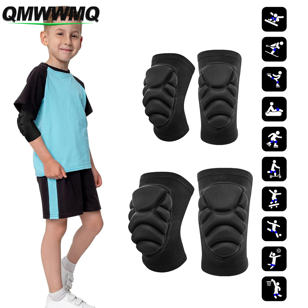 Youth Cycling Gear - 1 Pasang Set Pelindung Lutut dan