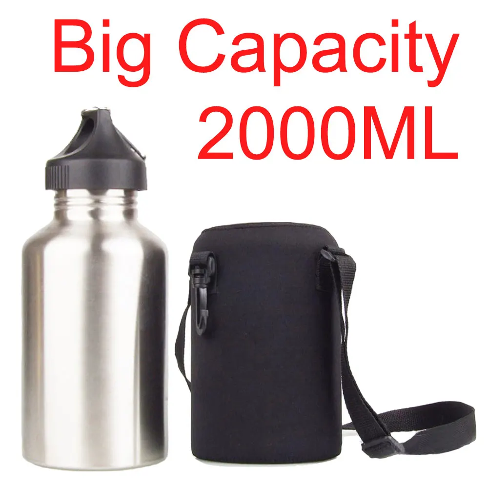 Cycling Gear Travel Bag - 2000ML Set Botol Air Olahraga untuk