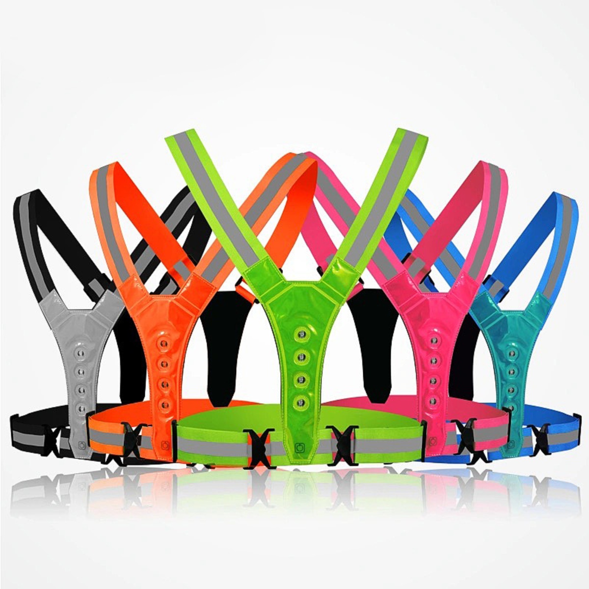 Cycling Gear Ladies - Rompi Keselamatan Lari & Bersepeda LED