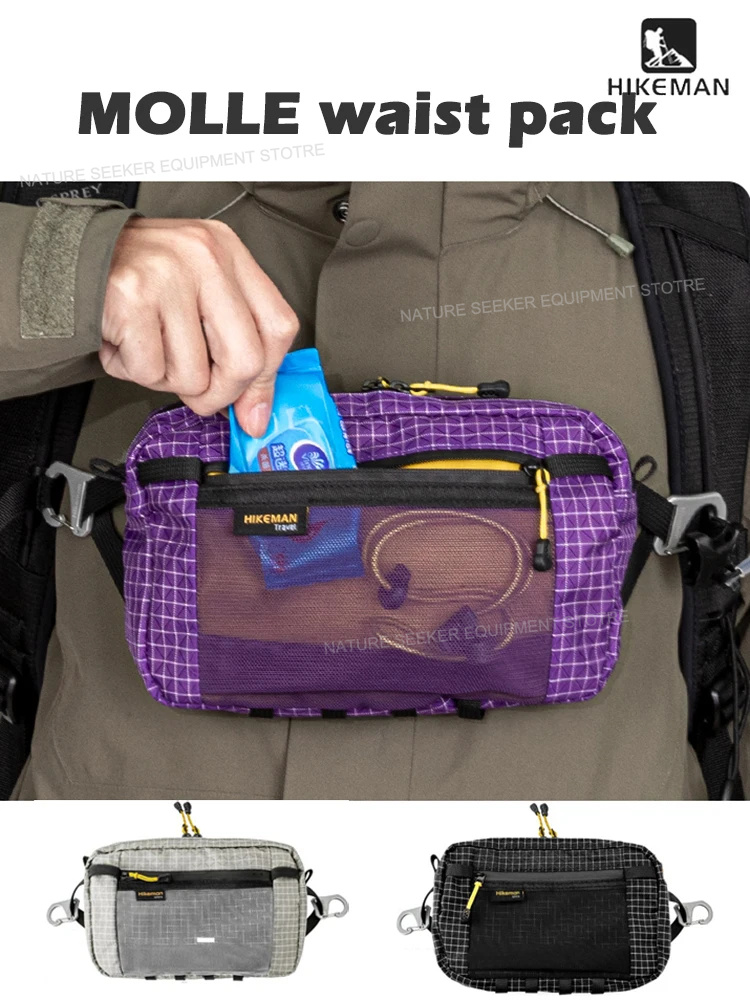 Cycling Gear Duffle - Tas Dada Taktis HIKEMAN UHMWPE, Tas