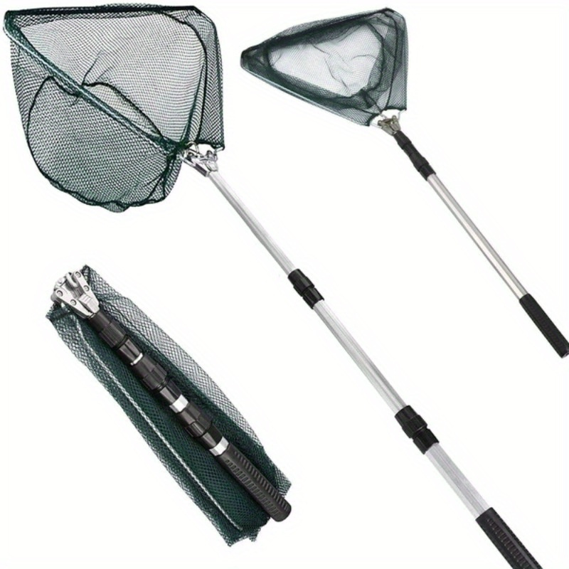 Cycling Landing Gear - Jaring Pendaratan Ikan Segitiga Lipat, Gagang