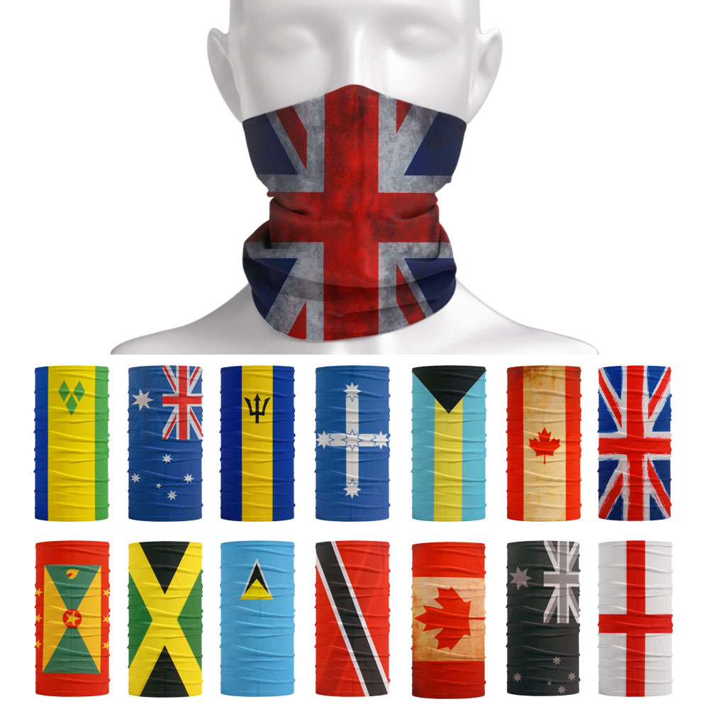 Mens Cycling Gear Uk - Bandana bendera negara Persemakmuran penutup kepala