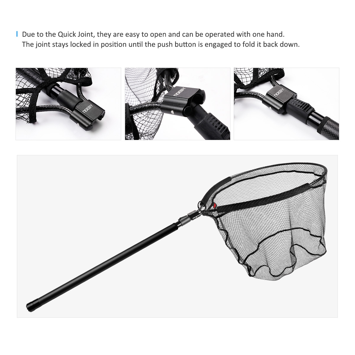 NOEBY Jaring Pendaratan Telesk - Cycling Landing Gear ulasan dan harga
