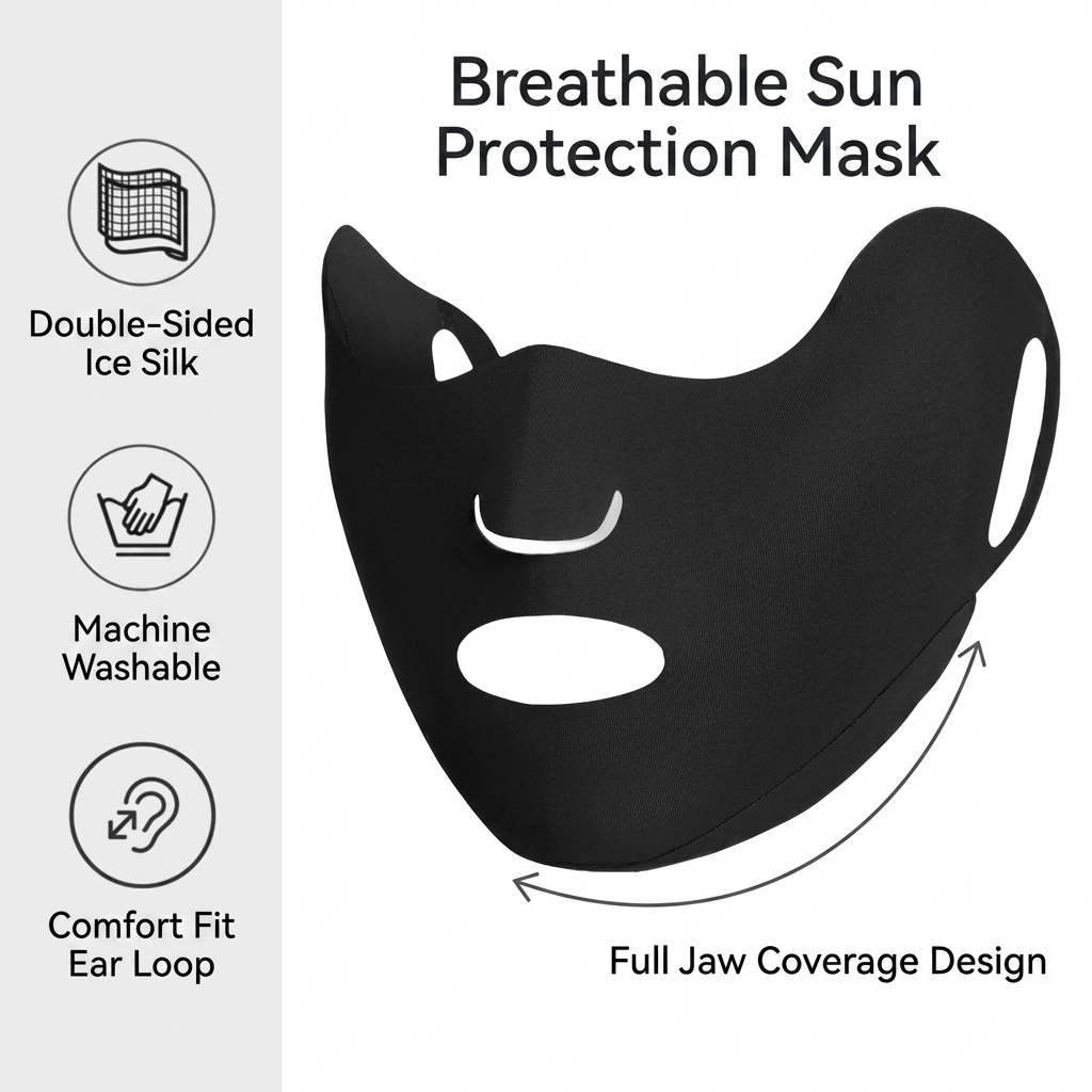 Masker Wajah Pelindung UV Bern - Cycling Gear Ladies ulasan dan harga