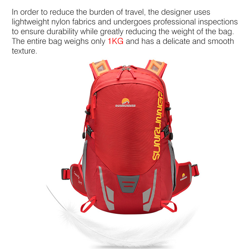 Tas Ransel Hiking 35L Kapasita - Cycling Gear Travel Bag ulasan dan harga