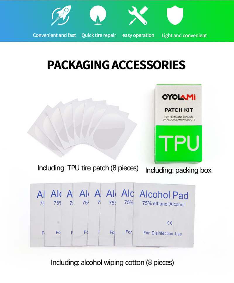 Tambal Ban Baru untuk Tabung T - Bicycle Repair Kit ulasan dan harga