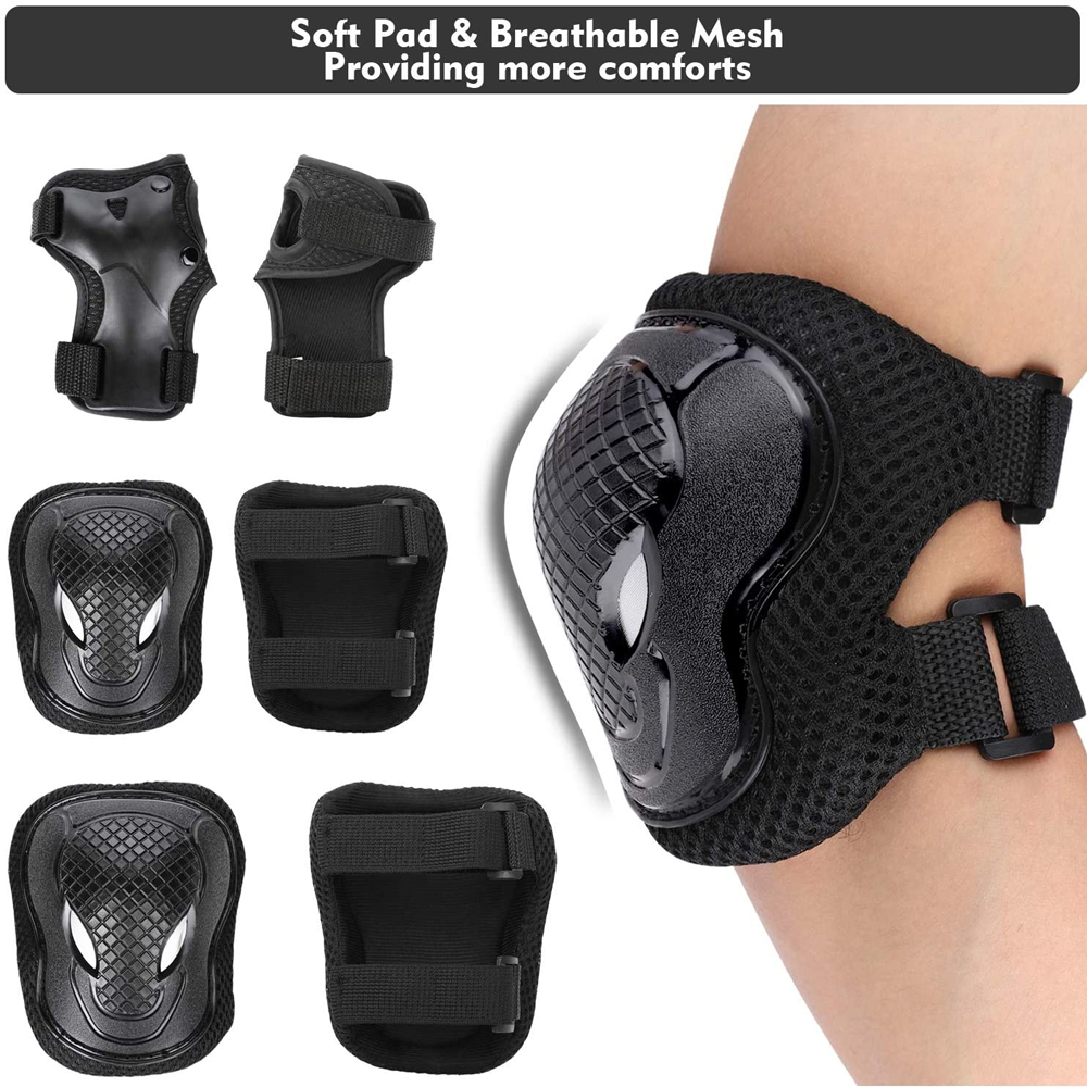 6 Buah Set Bantalan Lutut & Ba - Youth Cycling Gear ulasan dan harga