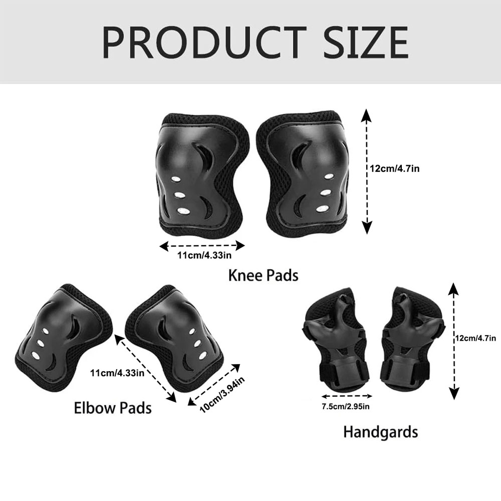 6Pcs Set Pelindung Lutut/Siku/ - Cycling Gear Of The Year ulasan dan harga