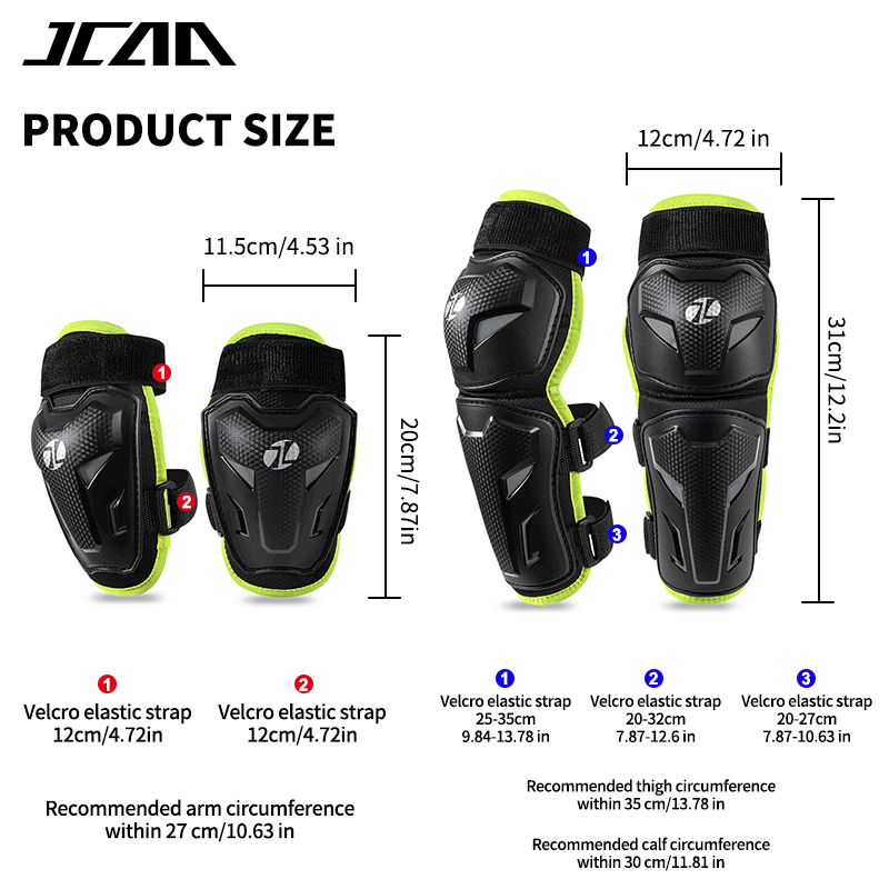 Pelindung Lutut dan Siku Seped - Youth Cycling Gear ulasan dan harga