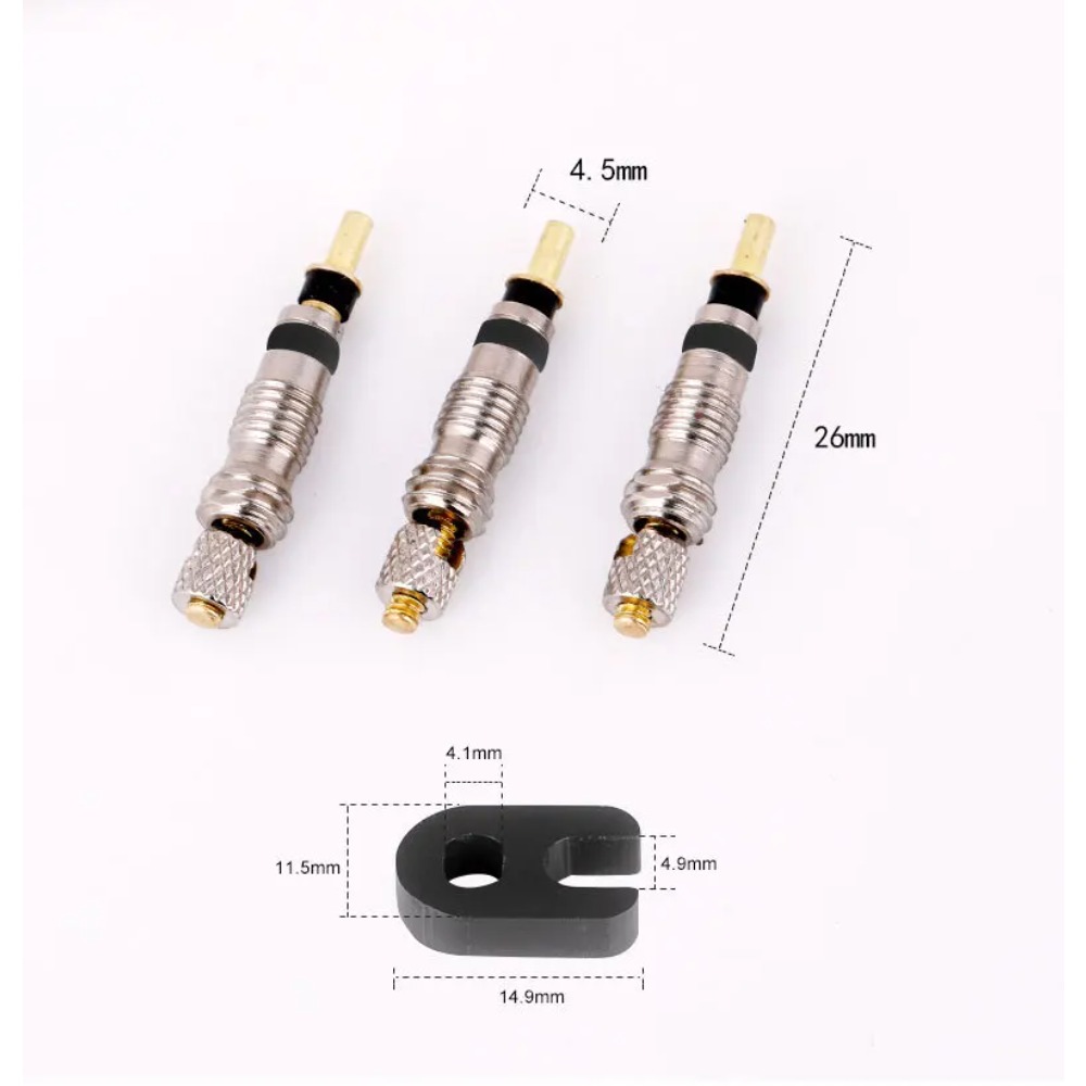6/18 Buah Adaptor Nosel Pranci - Tubeless Tire Sealant ulasan dan harga