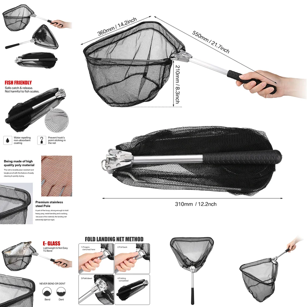 Jaring ikan dapat dilipat, jar - Cycling Landing Gear ulasan dan harga