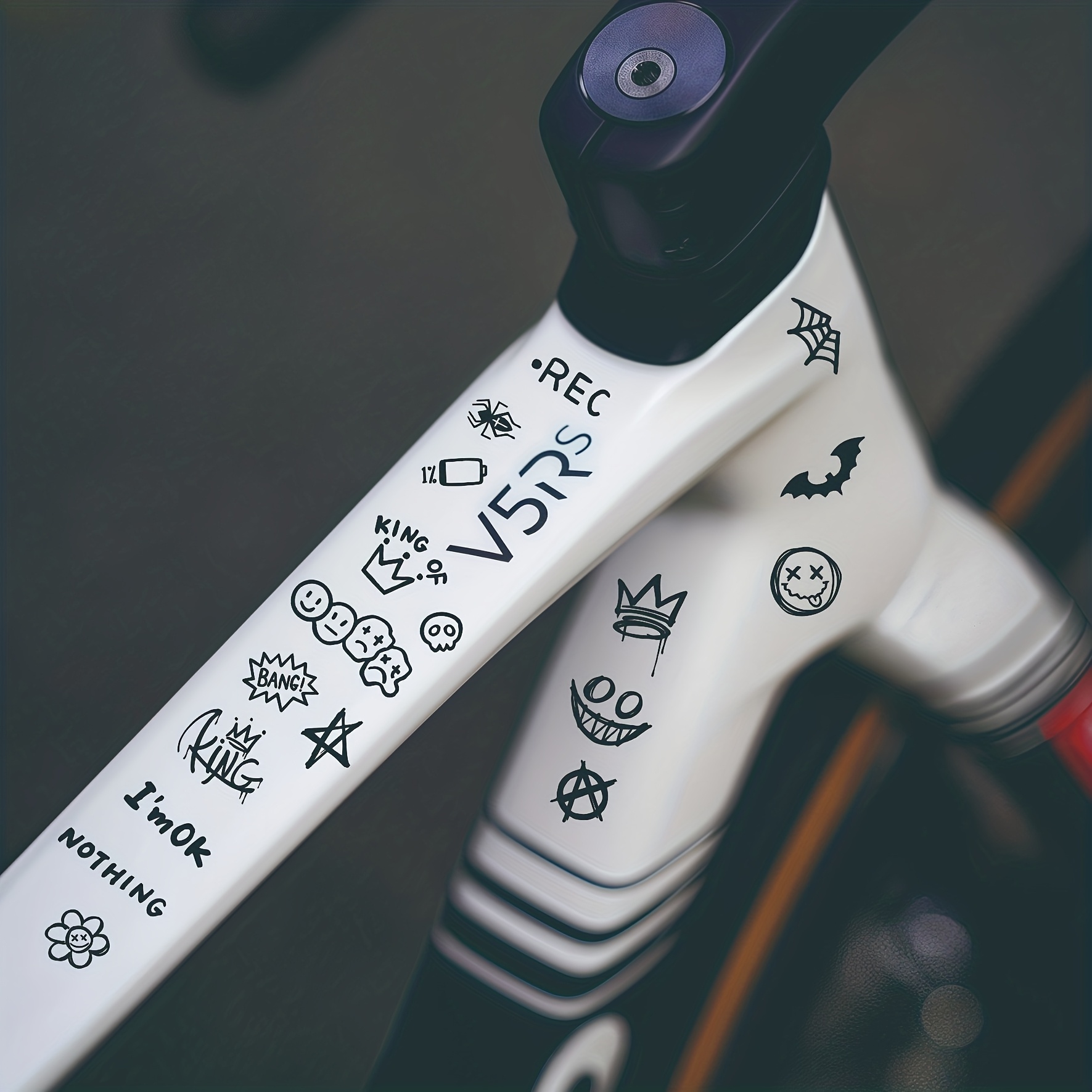 1set Stiker Rak Sepeda Dekoras - Cycling Gear Travel Bag ulasan dan harga