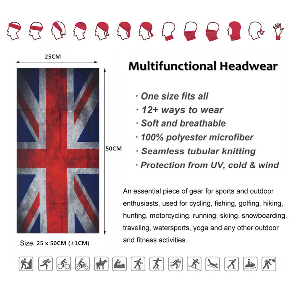Bandana bendera negara Persema - Mens Cycling Gear Uk ulasan dan harga