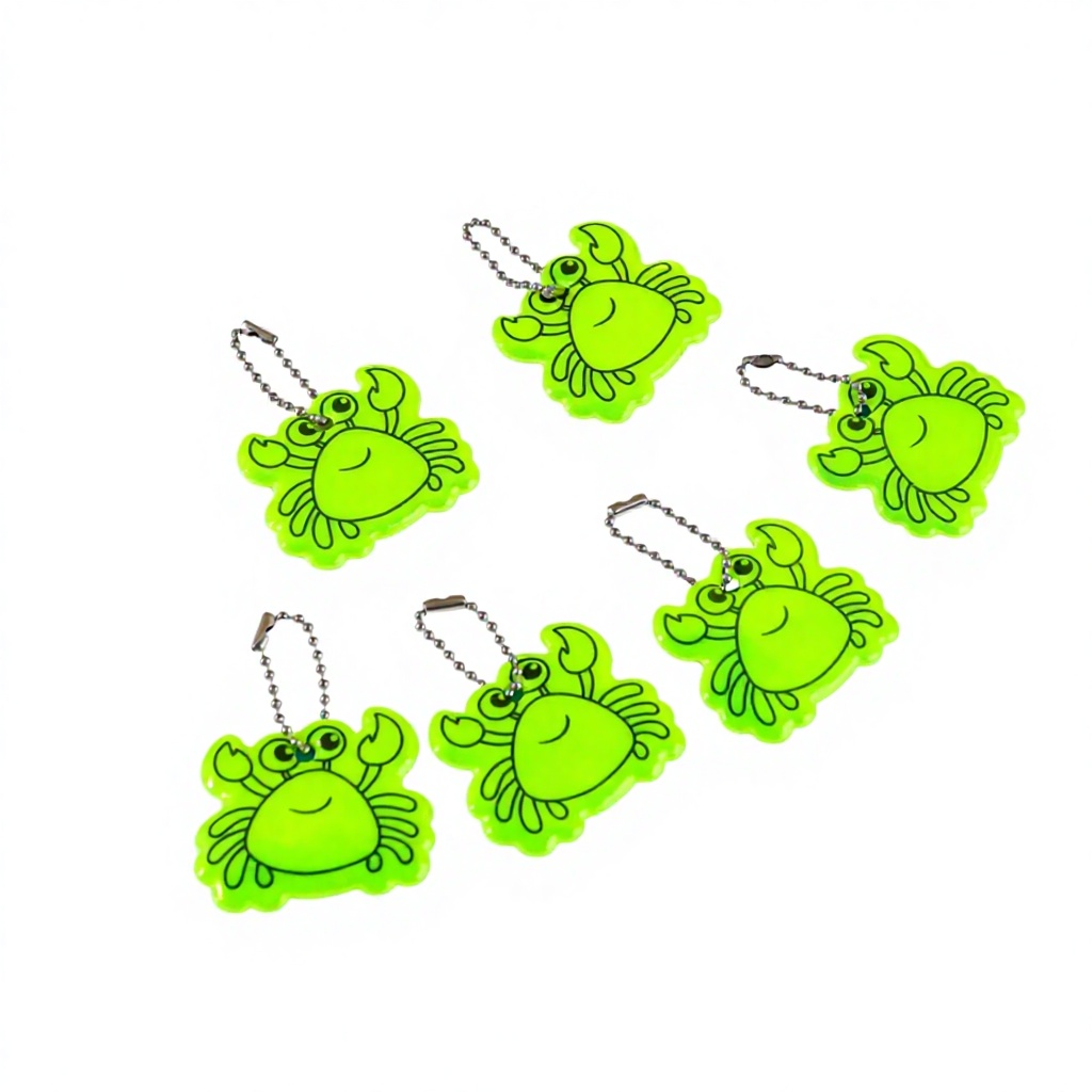 10 Buah Liontin Reflektor Kese - Cycling Gear Duffle ulasan dan harga