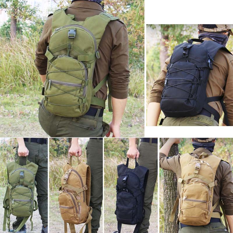 Ransel taktis Molle 15L, tas p - Cycling Gear Travel Bag ulasan dan harga