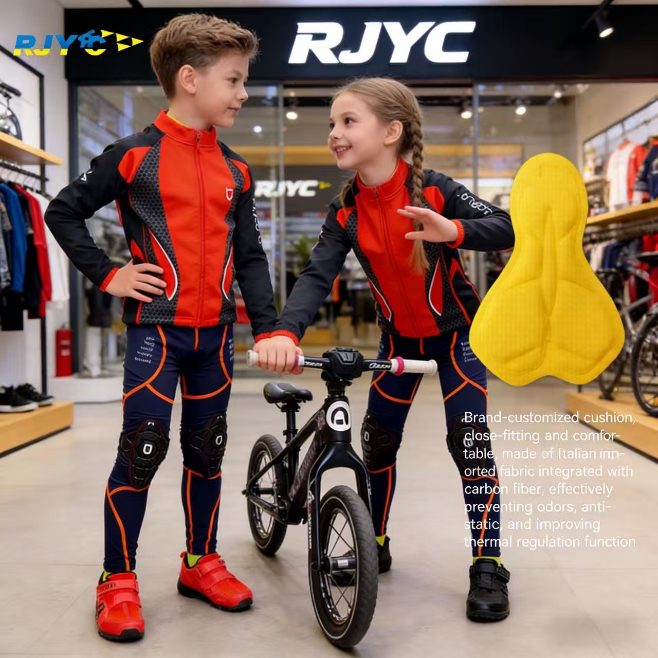 Pakaian Bersepeda Anak-anak Mu - Cycling Gear Girls ulasan dan harga
